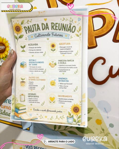 Painel Reunião de Pais: Cultivando Valores - loja online