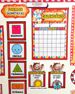 Imagem do Kit de Ornamentação – Circo Mágico dos Bichinhos