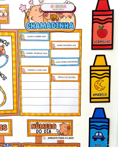 Kit de Ornamentação – Capivara - Eureka Recursos Didaticos