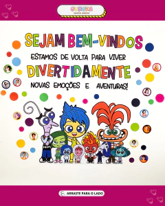 Painel Volta às Aulas Divertidamente - comprar online