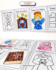 KIT ATIVIDADES PINTURA COM DEDINHOS NATAL CRISTÃO - comprar online