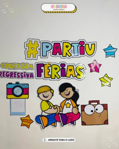 Kit Professor Partiu Férias - comprar online
