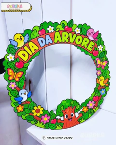 Moldura Bambolê Dia da Árvore - comprar online