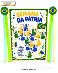 CARTAZ COLABORATIVO: SEMANA DA PÁTRIA - comprar online