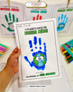 Atividade “O Planeta Está em Nossas Mãos” - comprar online