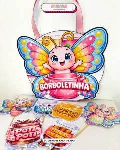SACOLA MUSICAL BORBOLETINHA - comprar online