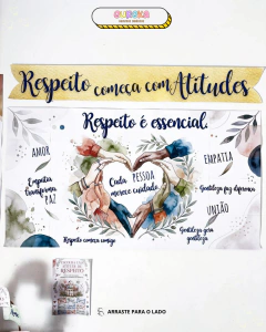 PAINEL RESPEITO COMEÇA COM ATITUDE - comprar online
