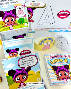 Combo Super Kits Histórias na Caixa e Cartazes Letras do Alfabeto - comprar online