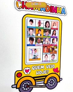 Chamadinha com Foto – Formato Ônibus - comprar online