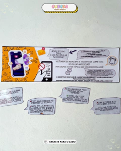 KIT PAINEL PROIBIDO USO DO CELULAR NA ESCOLA na internet