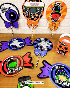 LEMBRANCINHA GULOSEIMAS HALLOWEEN VERSÃO EM INGLÊS - comprar online