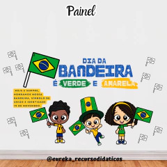 Painel Dia da Bandeira - comprar online