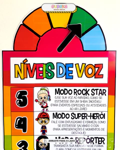Níveis de Voz na Sala de Aula - comprar online