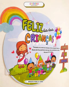 Kit Painel Dia das Crianças Cristão - comprar online