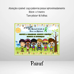Painel – Dia de Luta da Pessoa com Deficência na internet