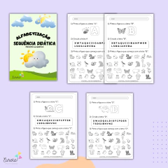 Caderno de Atividades de Alfabetização – Sequência Alfabética - comprar online