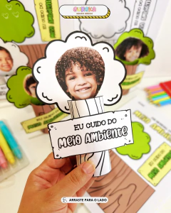 Atividade Árvore 3D com Foto – Meio Ambiente - comprar online