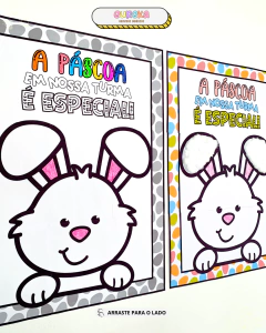 CARTAZ COLETIVO - Atividade Interativa de Páscoa na internet