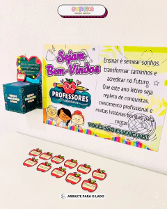 Painel de Acolhida – Sejam Bem-Vindos, Professores - comprar online