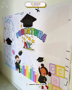 Painel Formatura ABC Infantil - Celebre Conquistas Inesquecíveis! - comprar online