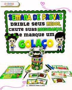 Kit Semana de Provas: Tema Futebol - comprar online