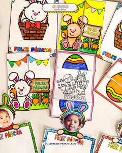 Kit de Cartões para Colorir – Páscoa - comprar online