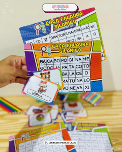 Caça-Palavra Silábico – Aprender Brincando com Intenção - comprar online
