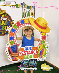 MOLDURA PARA FOTO BAMBOLÊ FESTANÇA BOA! - comprar online