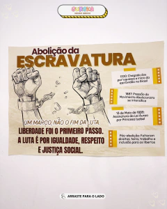 Kit Painel Abolição da Escravatura - comprar online