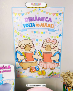 Dinâmica Volta às Aulas – Capivara - comprar online