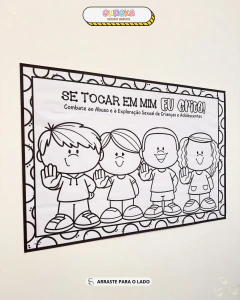 Cartaz Colaborativo – Maio Laranja - comprar online