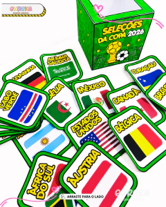 Caixa Seleções da Copa - comprar online