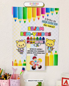 CARTAZ SEJAM BEM-VINDOS - comprar online