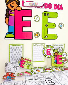 KIT LETRA E – Alfabetização lúdica, organizada e encantadora - comprar online