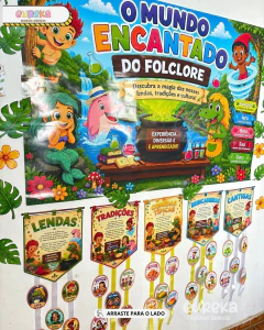 PAINEL MUNDO ENCANTADO DO FOLCLORE - comprar online