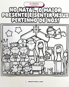 CARTAZ COLABORATIVO NATAL CRISTÃO - comprar online