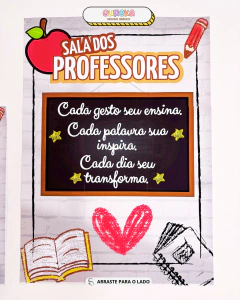 KIT PAINEL SALA DOS PROFESSORES - comprar online