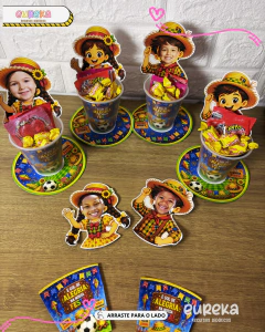 Lembrancinha Copo Caipira Personalizável - comprar online