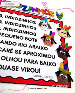 Cartaz 10 Indiozinhos - comprar online