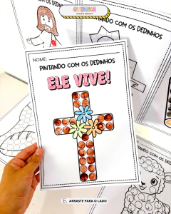 Pintando com os Dedinhos – Páscoa Cristã: aprendizado com significado! - comprar online
