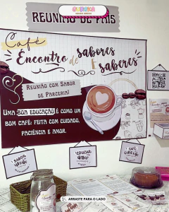 Kit Painel Reunião de Pais - Café - comprar online