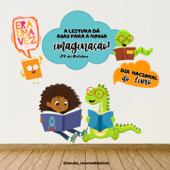 Painel Dia Nacional do Livro: Celebrando a Leitura! - comprar online