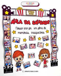 PAINEL CINE AULA DA SAUDADE - comprar online