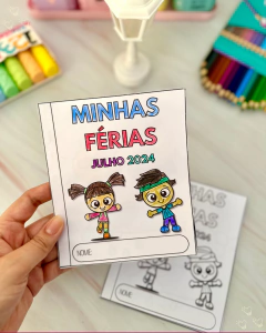 Revistinha Minhas Férias - comprar online