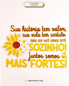 Painel Setembro Amarelo – Um recurso que inspira, acolhe e conscientiza - comprar online