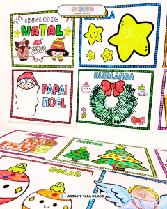 ATIVIDADES PARA COLORIR SÍMBOLOS DE NATAL - comprar online