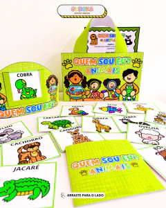 JOGO QUEM SOU EU? ANIMAIS - comprar online
