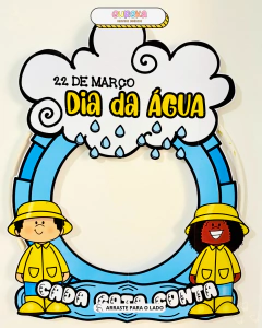 Arte para Bambolê - Dia da Água - comprar online