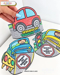 Atividades para Colorir: Semana do Trânsito. - comprar online