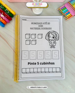 Apostila de Atividades para Numerais com Material Dourado! - comprar online